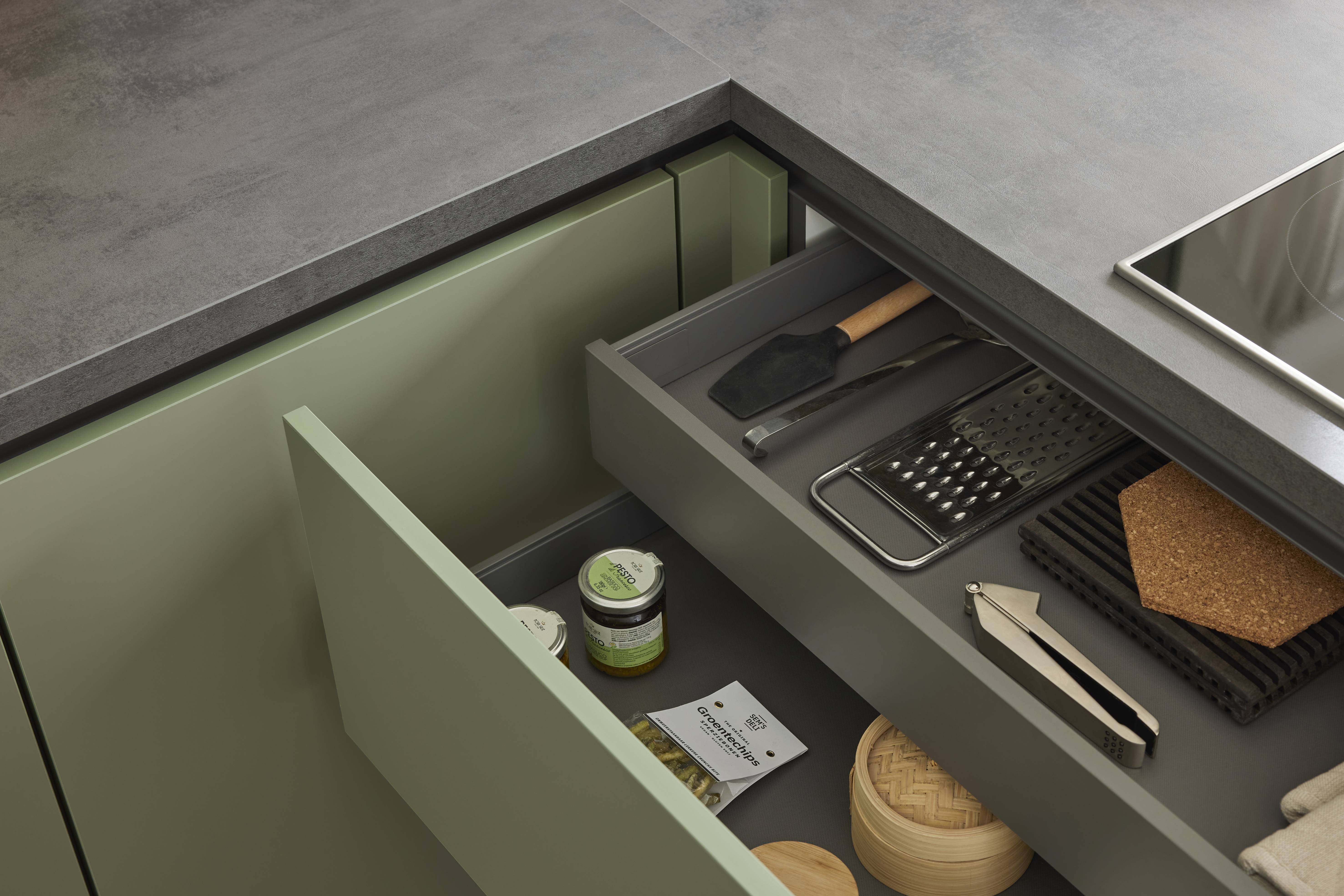 Culineo® Einbauküche C357 mit Einbaugeräten
