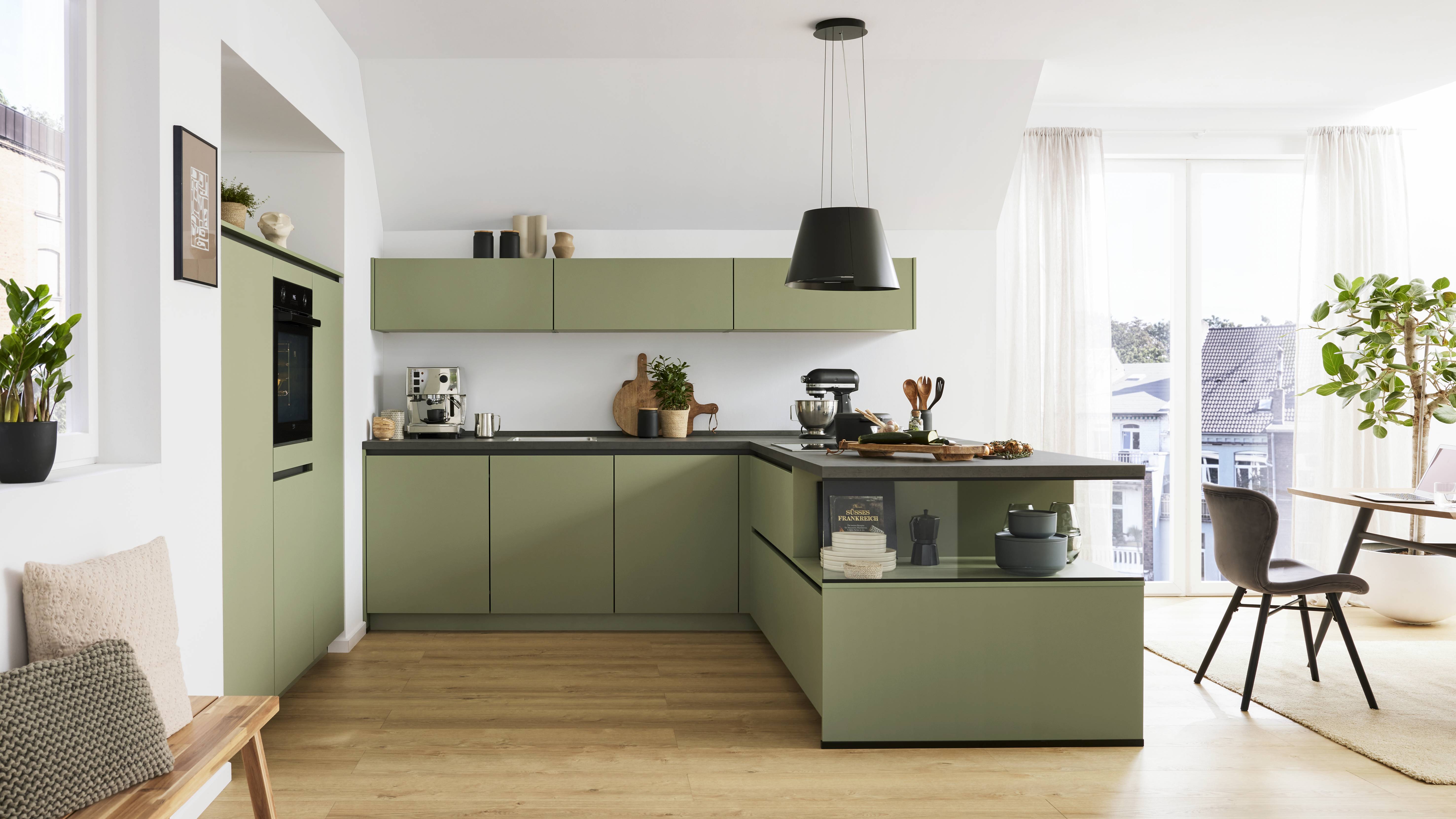 Culineo® Einbauküche C357 mit Einbaugeräten