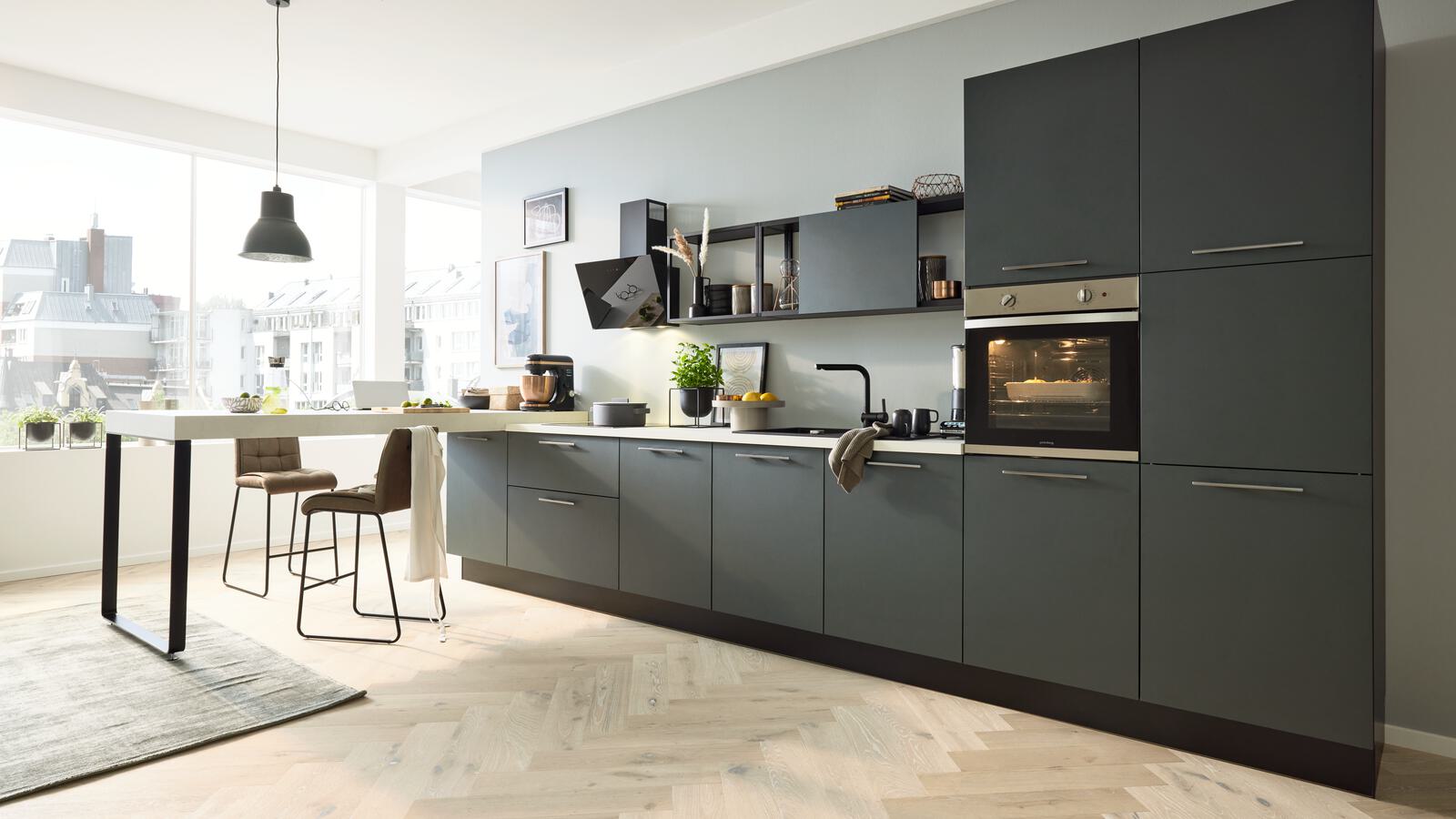 Interliving Küche Serie 3059 mit privileg Einbaugeräten