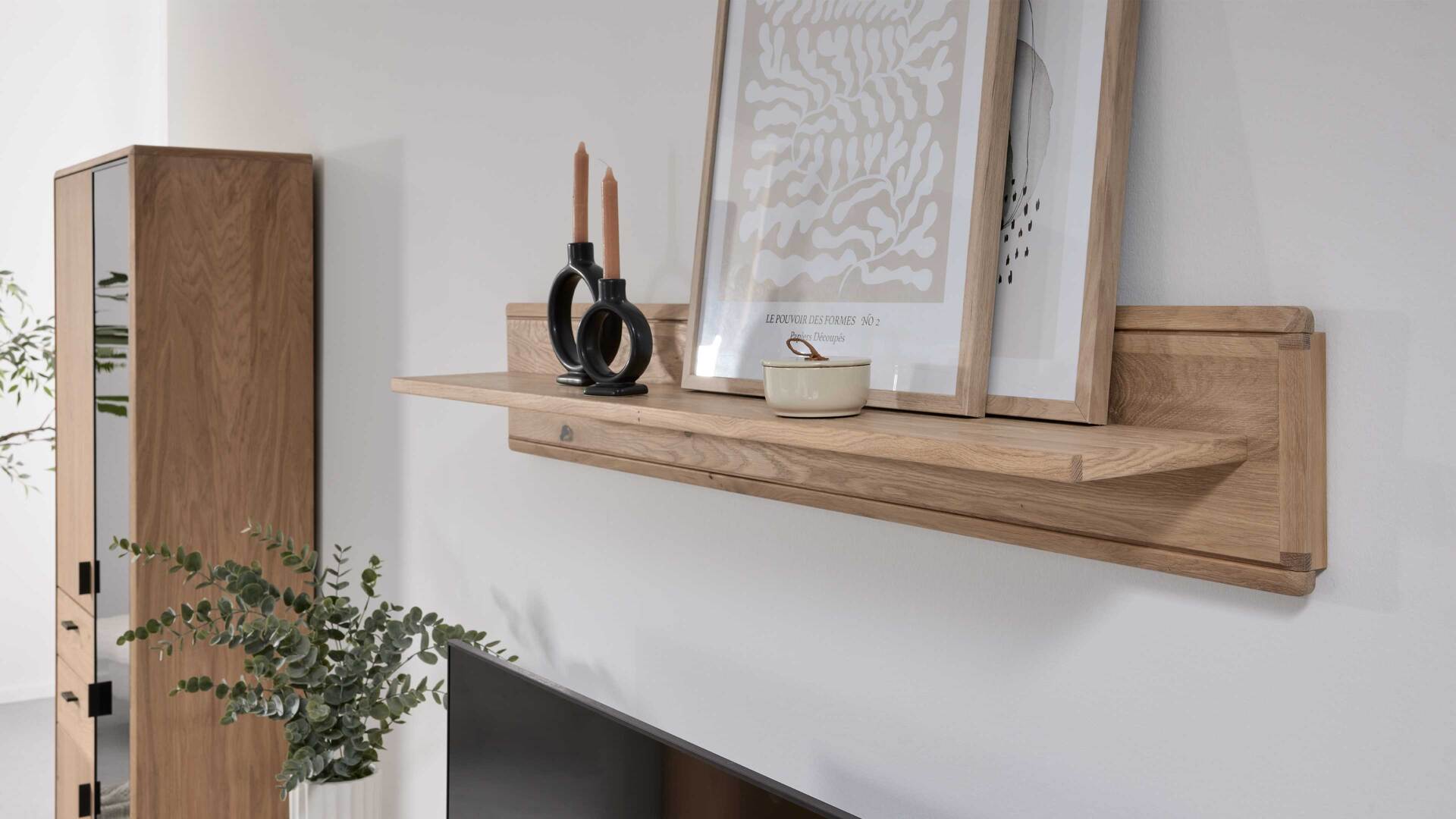 Interliving Wohnzimmer Serie 2024 - Wandregal