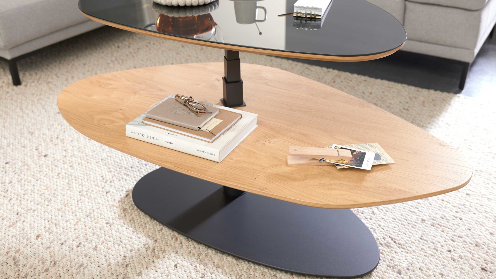 Interliving Couchtisch Serie 6225 - Couchtisch