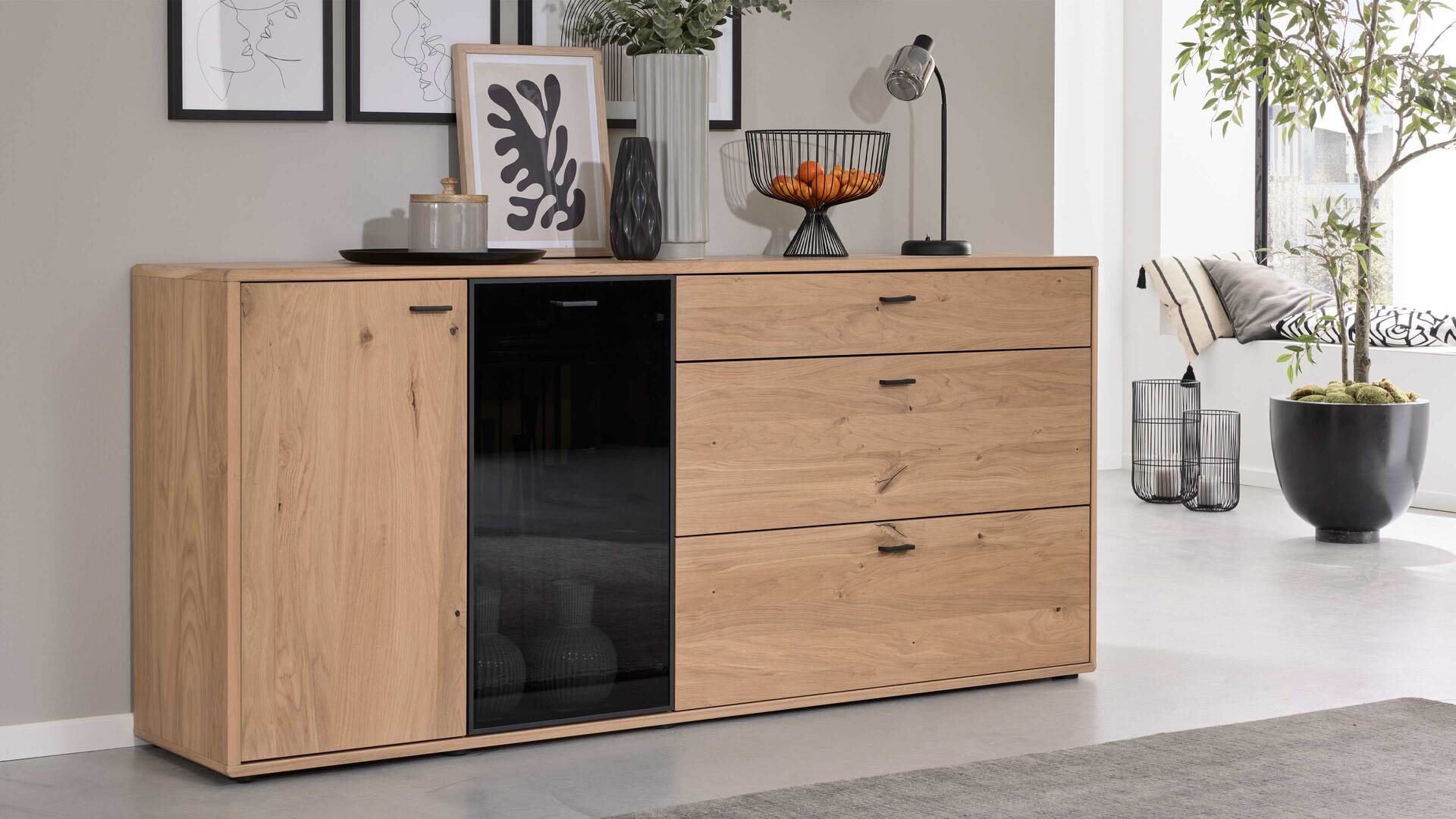 Interliving Wohnzimmer Serie 2024 - Sideboard