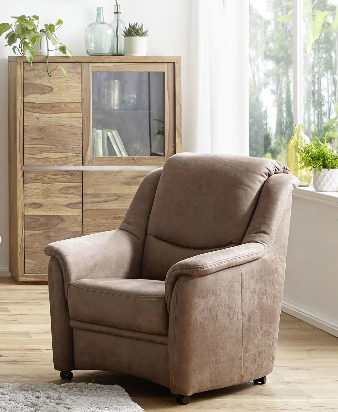 Sessel in Caucho Toffee – stilvoller Komfort im ko