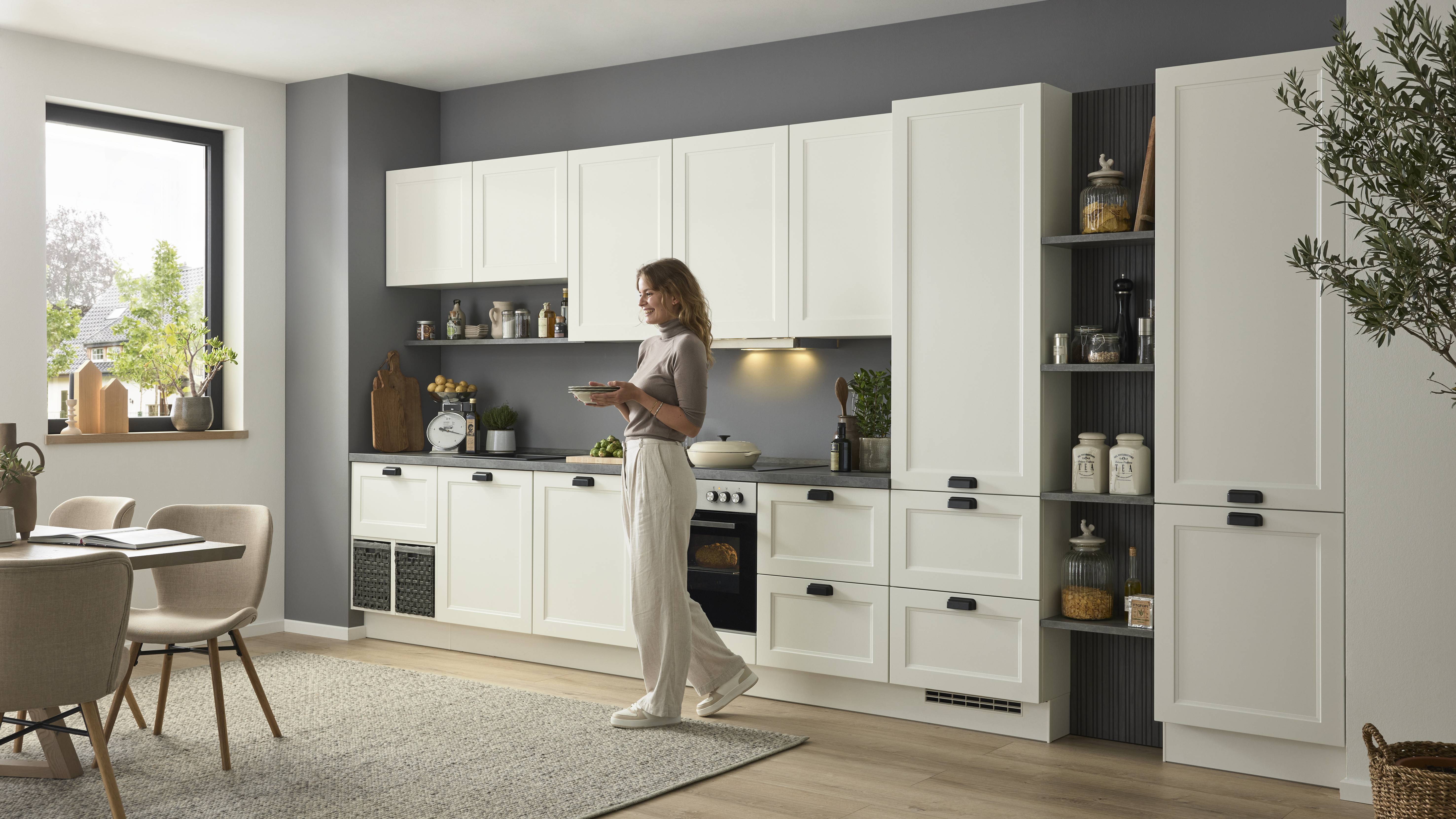 Culineo® Einbauküche C684 mit Einbaugeräten