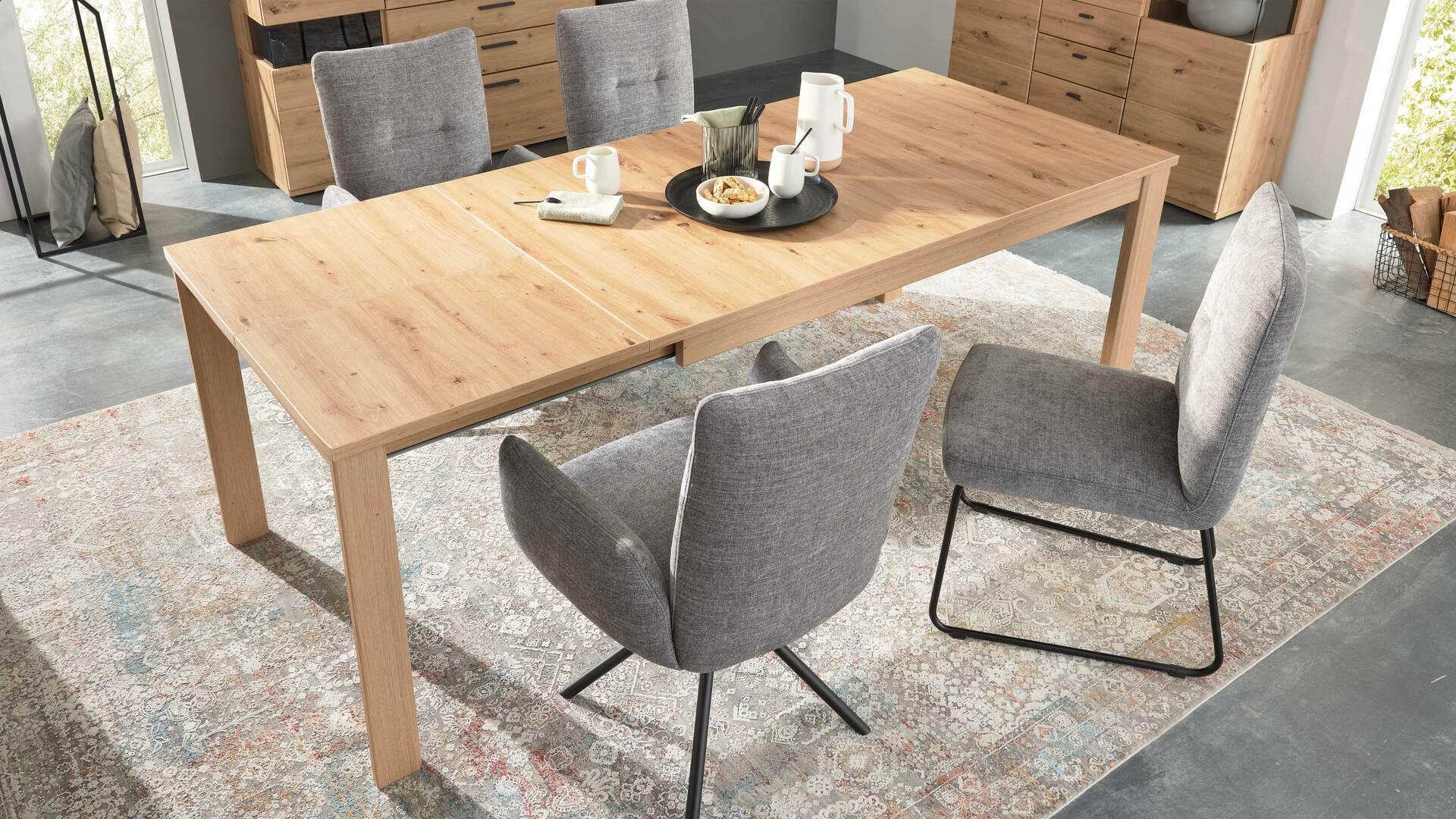 Interliving Wohnzimmer Serie 2110 - Auszugtisch