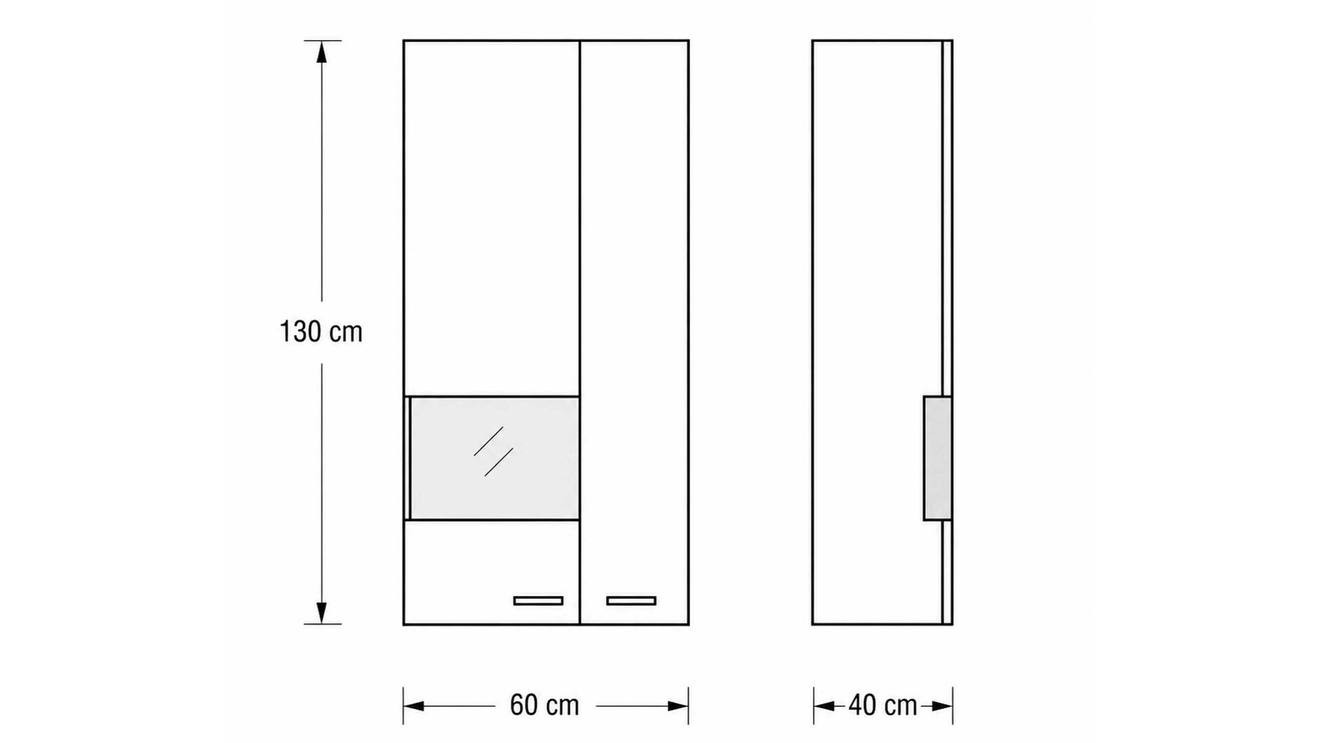 Interliving Wohnzimmer Serie 2110 - Wohnwand