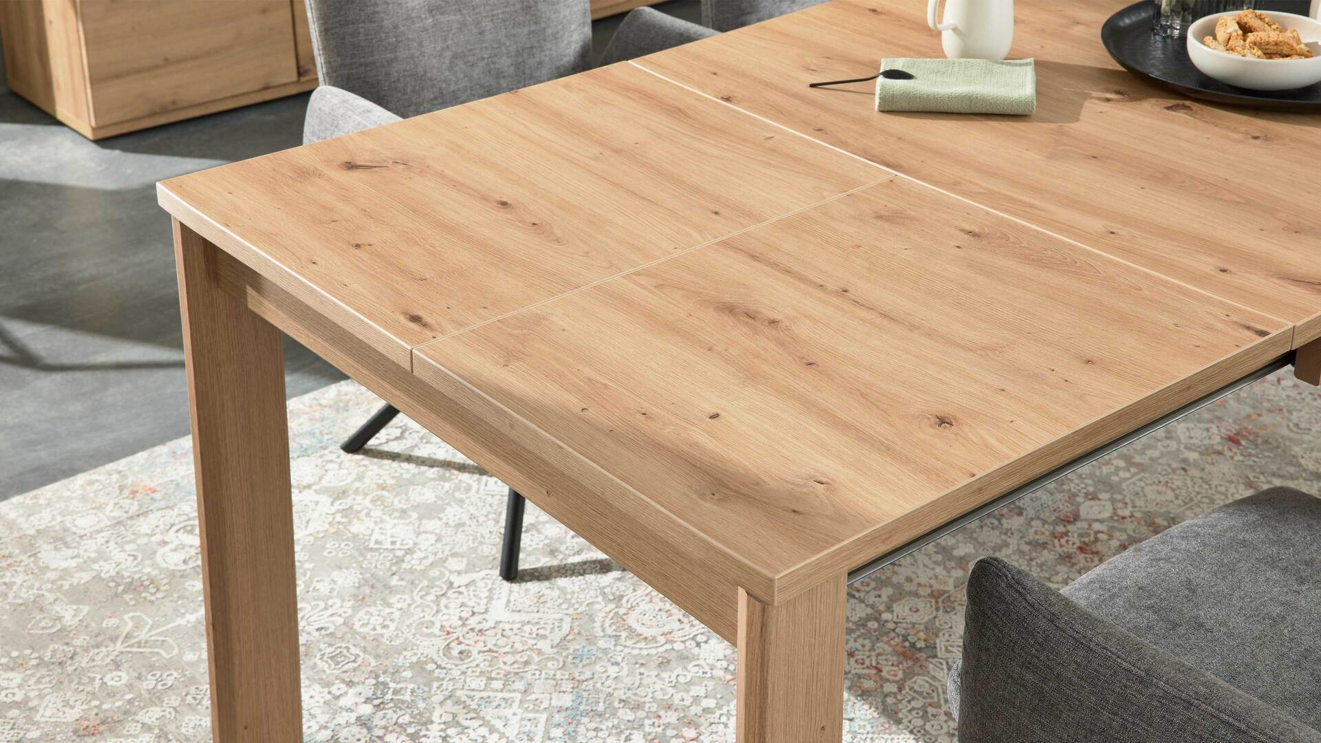 Interliving Wohnzimmer Serie 2110 - Auszugtisch