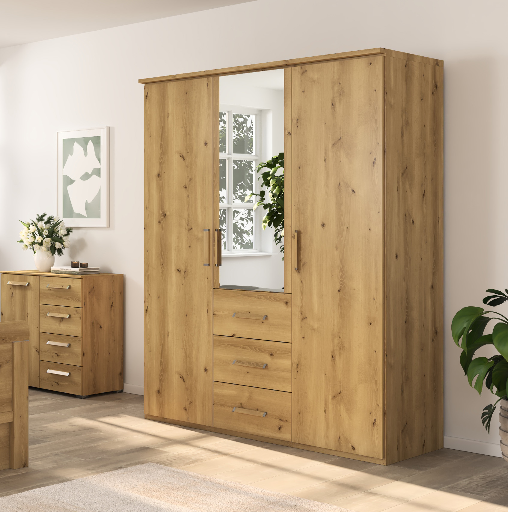 Drehtürenschrank