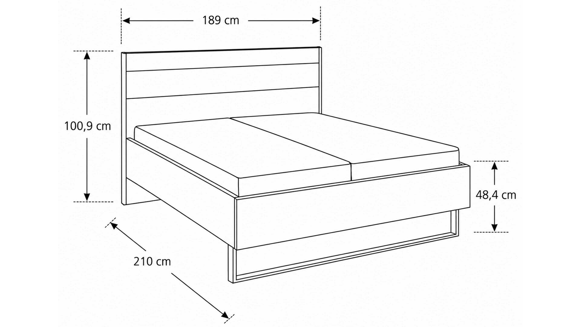 Interliving Schlafzimmer Serie 1024 – Komplettzimmer