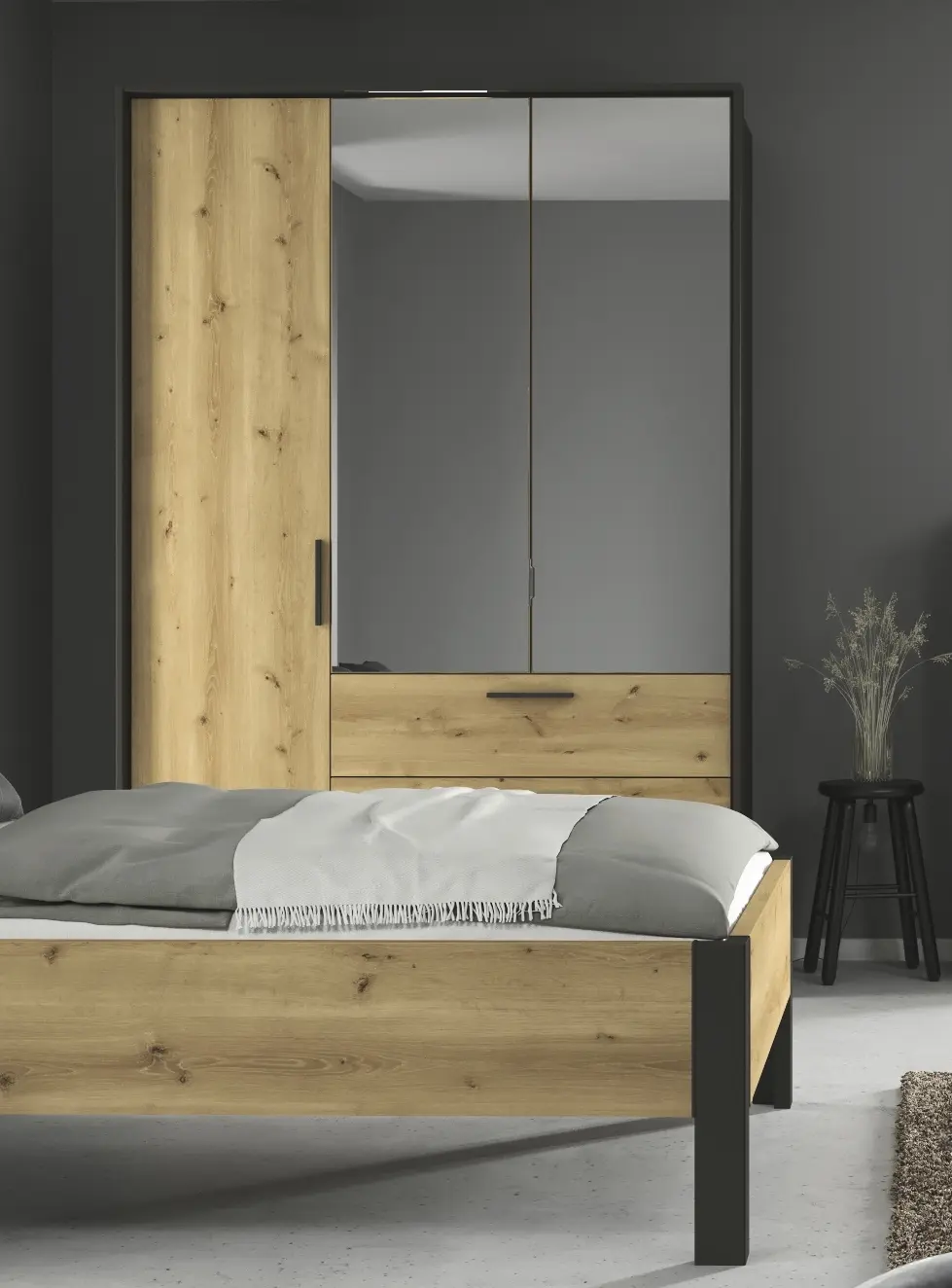 Drehtürenschrank