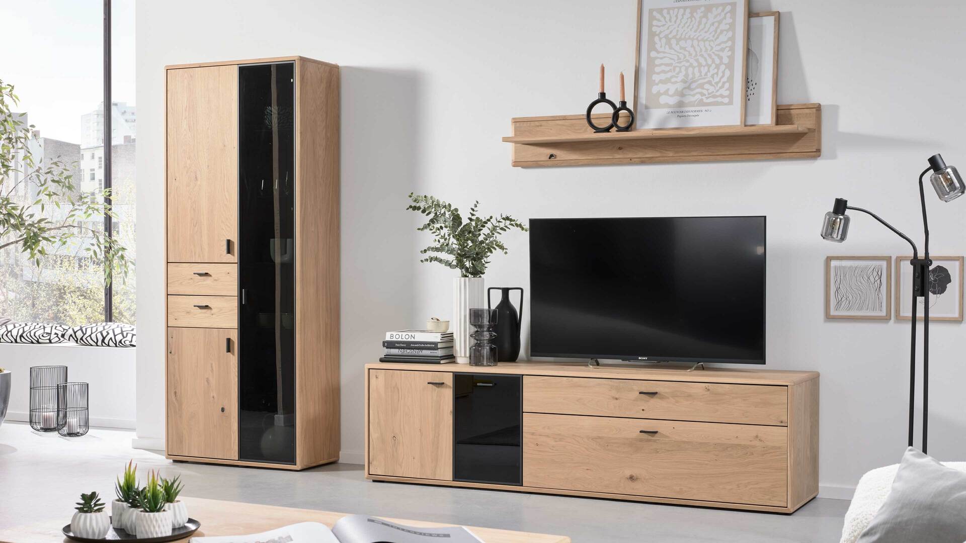 Interliving Wohnzimmer Serie 2024 - Wohnwand