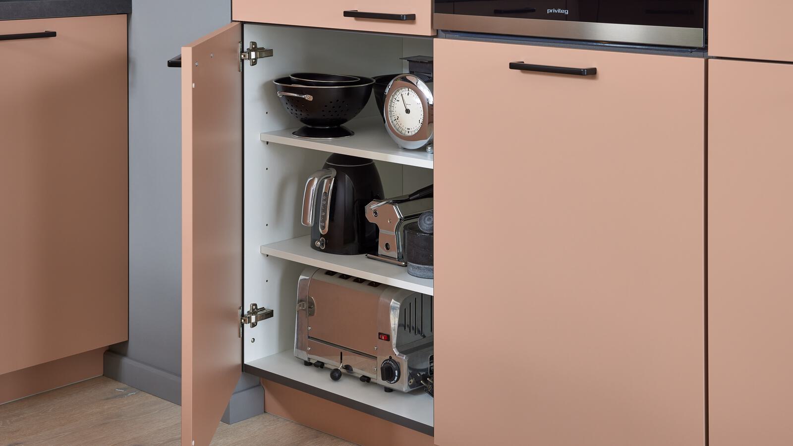 Culineo® Einbauküche C357 mit privileg Einbaugerät
