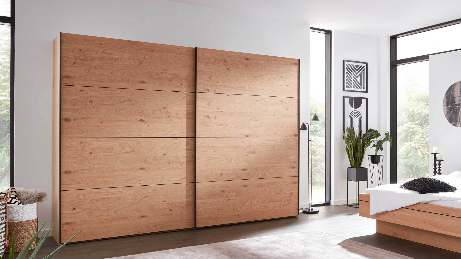 Interliving Schlafzimmer Serie 1024 – Schwebetürenschrank