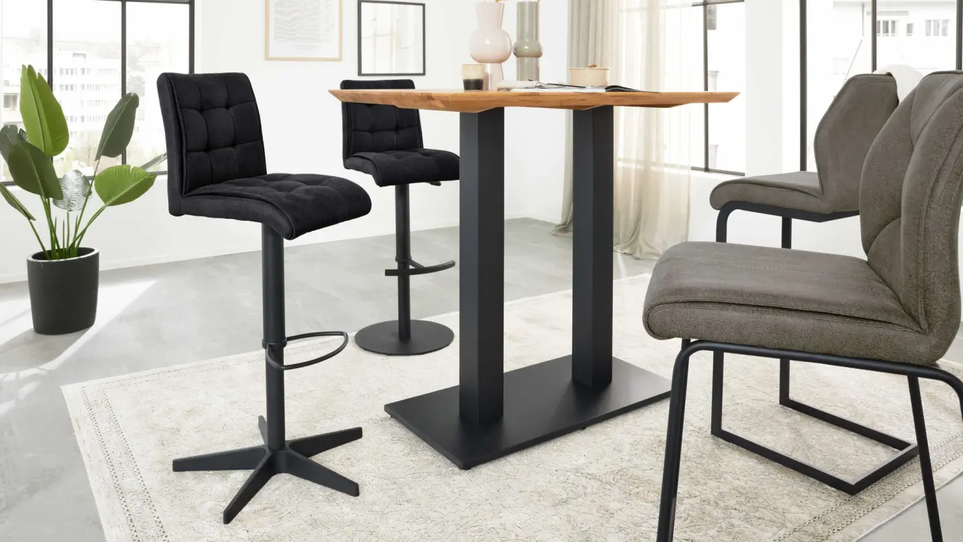 Interliving Esszimmer Serie 5104 – Barstuhl mit Drehfunktion