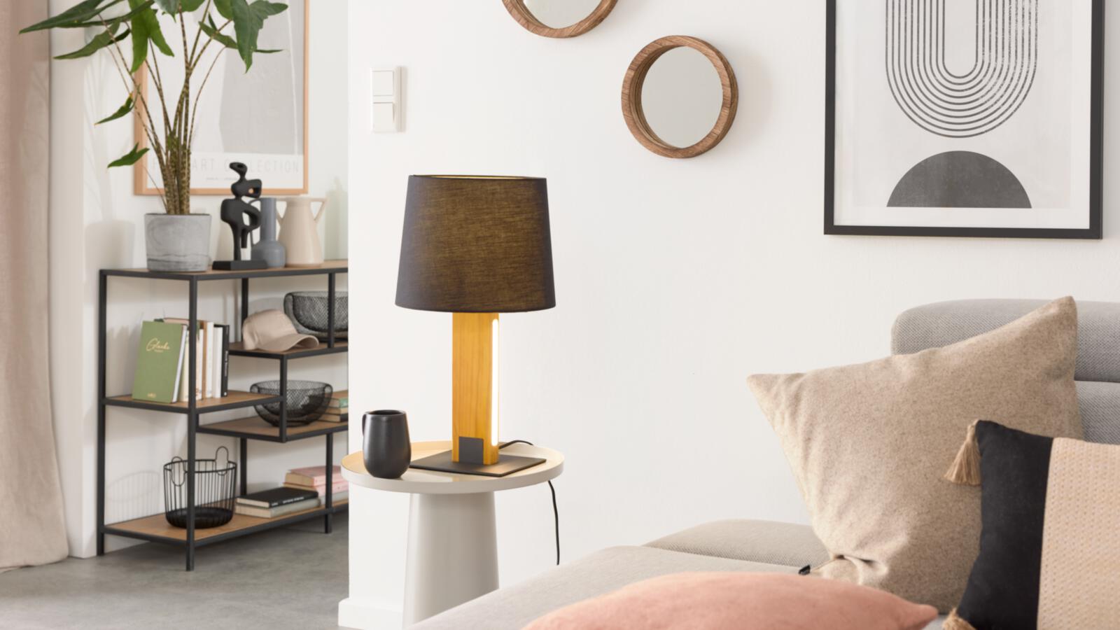 Interliving Leuchten Serie 9349 - Tischlampe