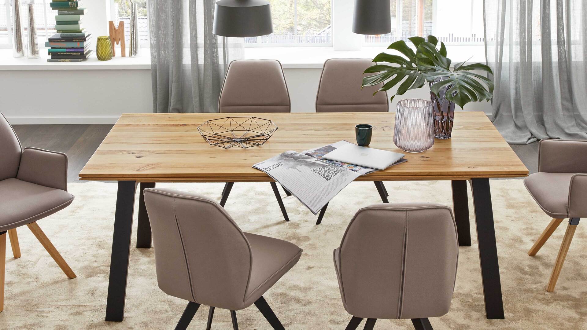 Interliving Esszimmer Serie 5102 – Auszugtisch