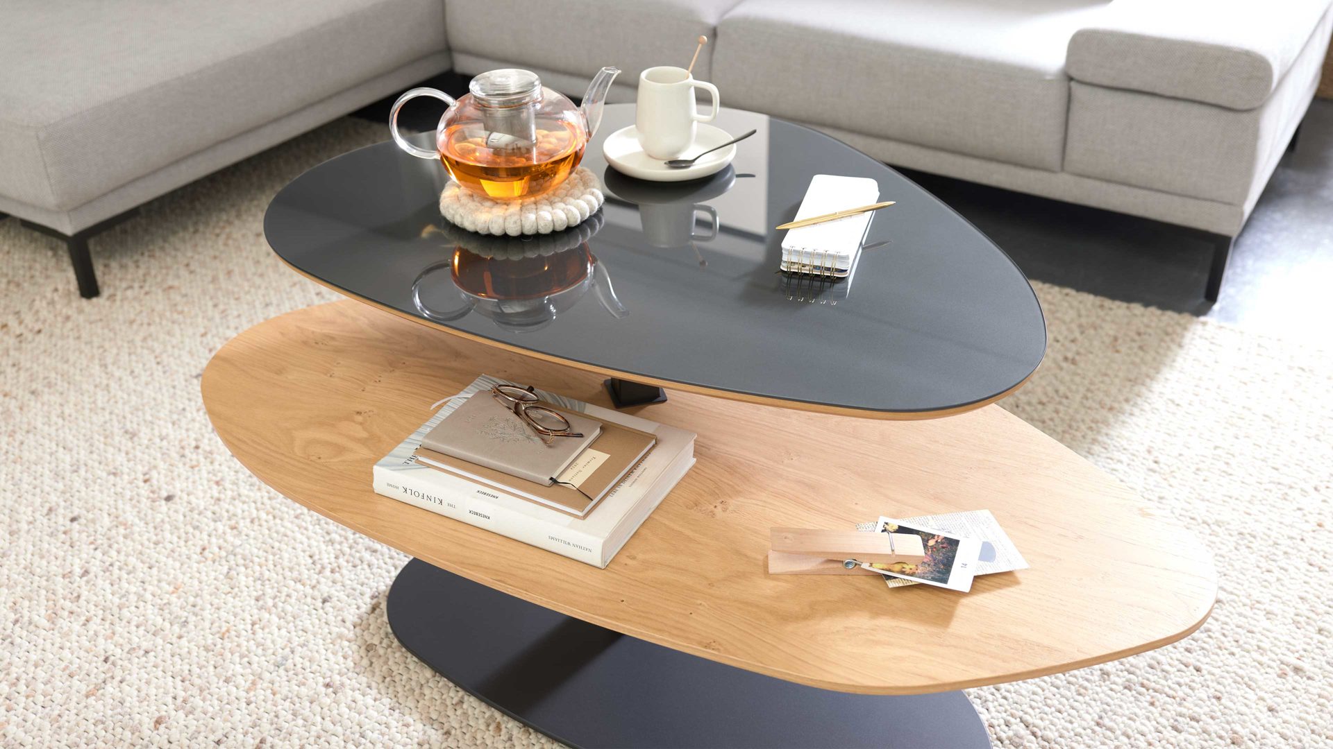 Interliving Couchtisch Serie 6225 - Couchtisch