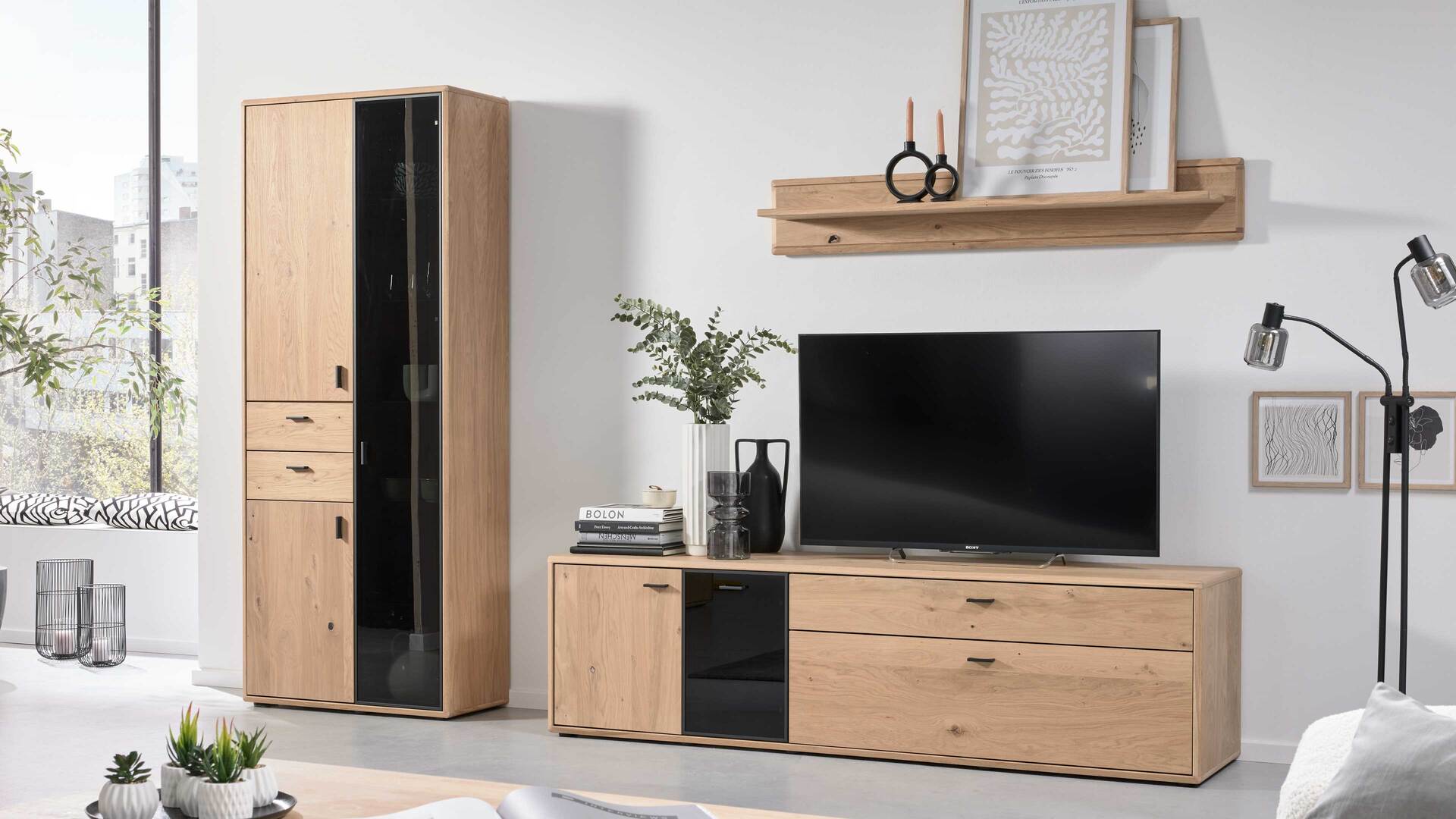 Interliving Wohnzimmer Serie 2024 - Wohnwand