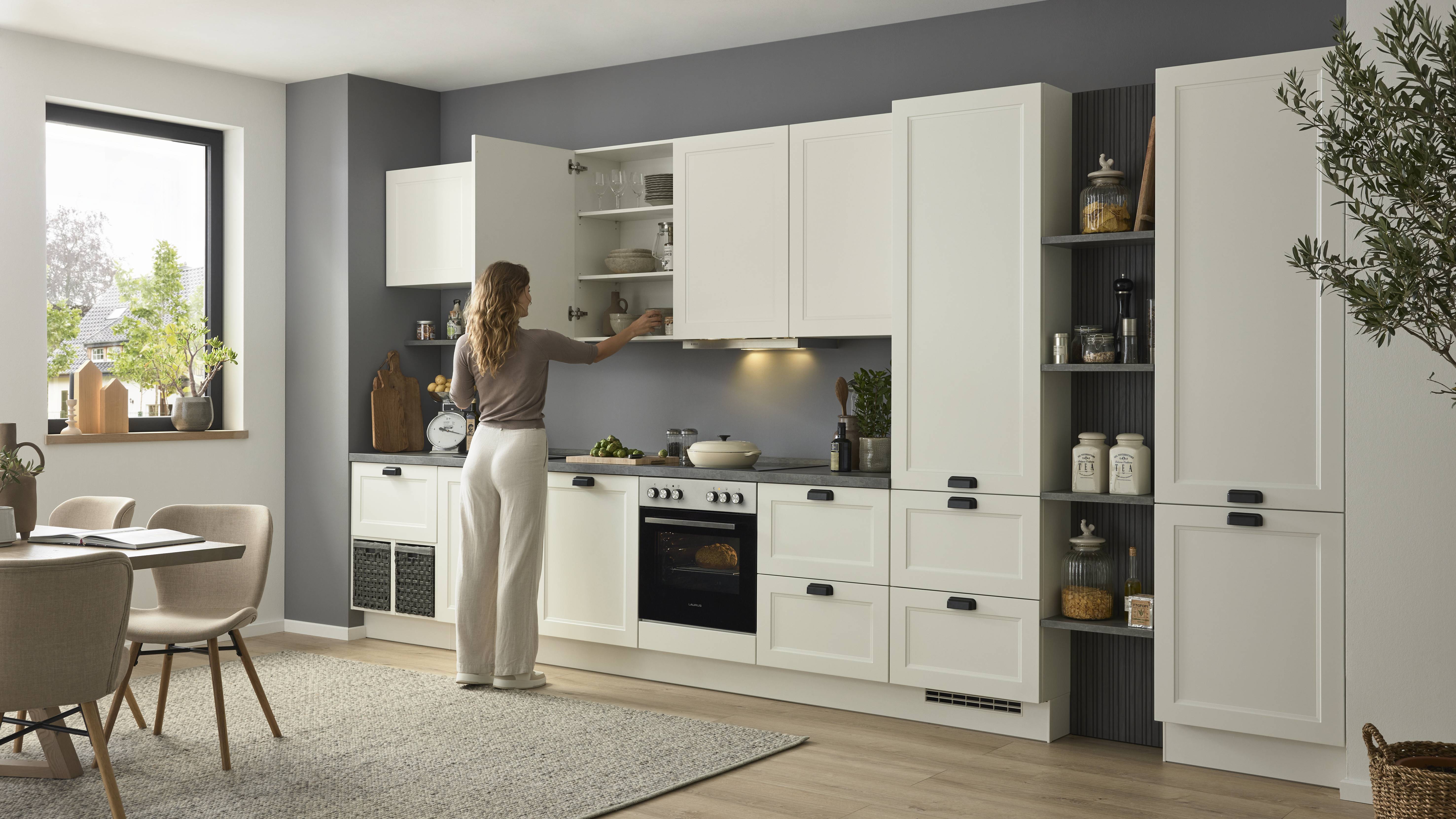 Culineo® Einbauküche C684 mit Einbaugeräten