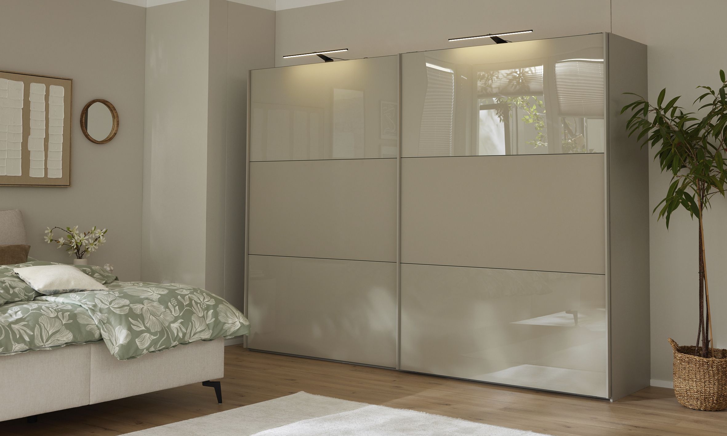Schwebetürenschrank Interliving Serie 1211