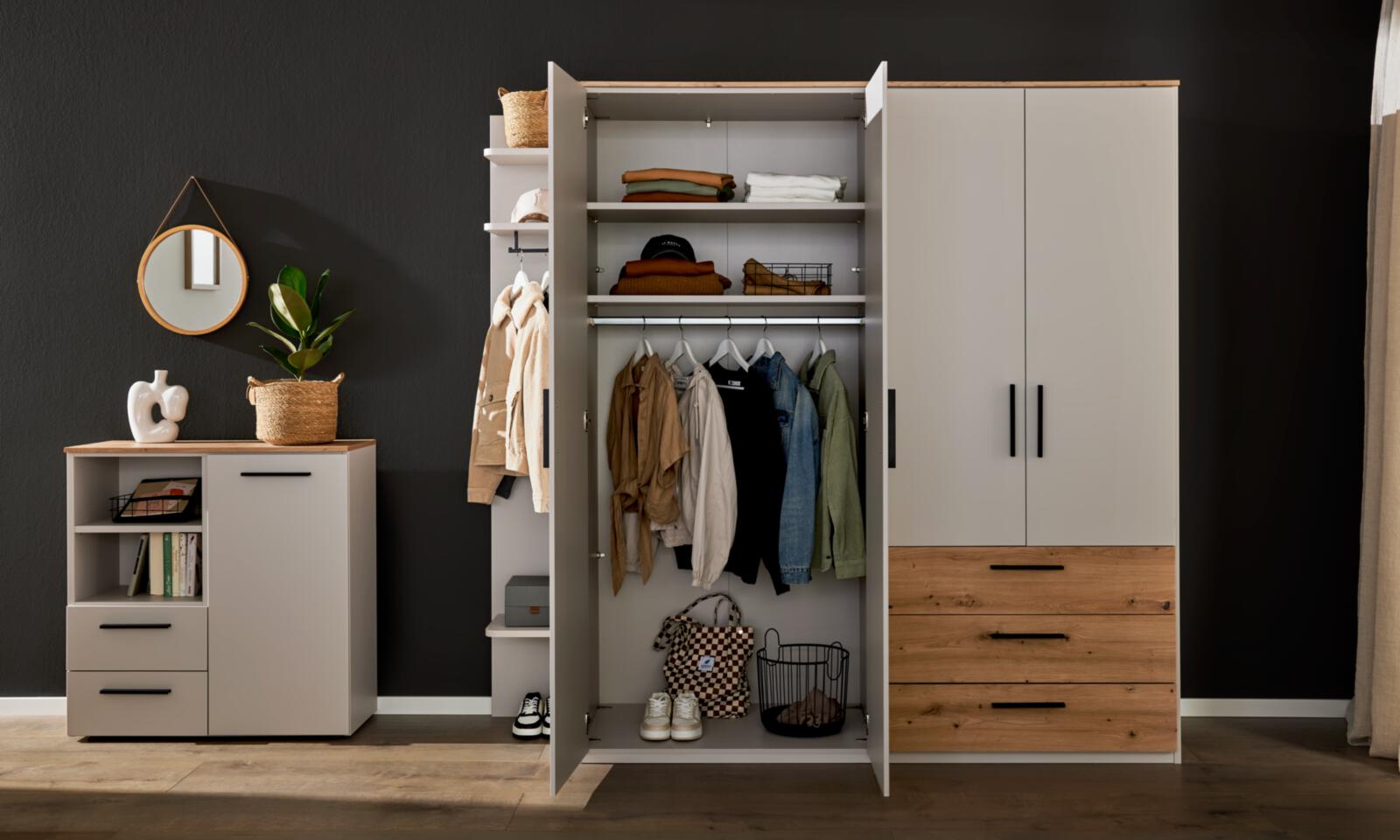 Interliving Jugendzimmer Serie 1702 - Kleiderschrank