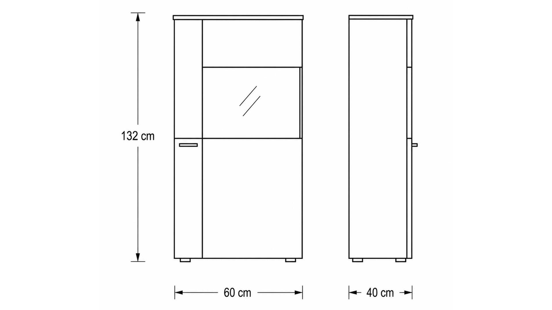 Interliving Wohnzimmer Serie 2110 - Wohnwand