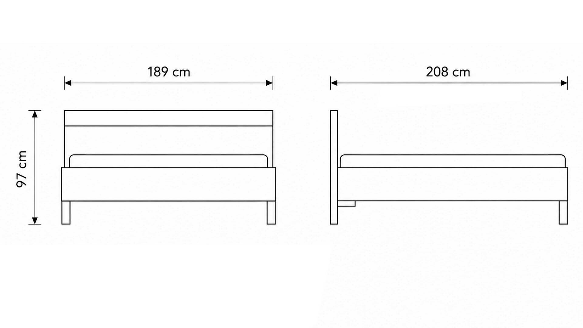 Interliving Schlafzimmer Serie 1027 – Komplettzimmer