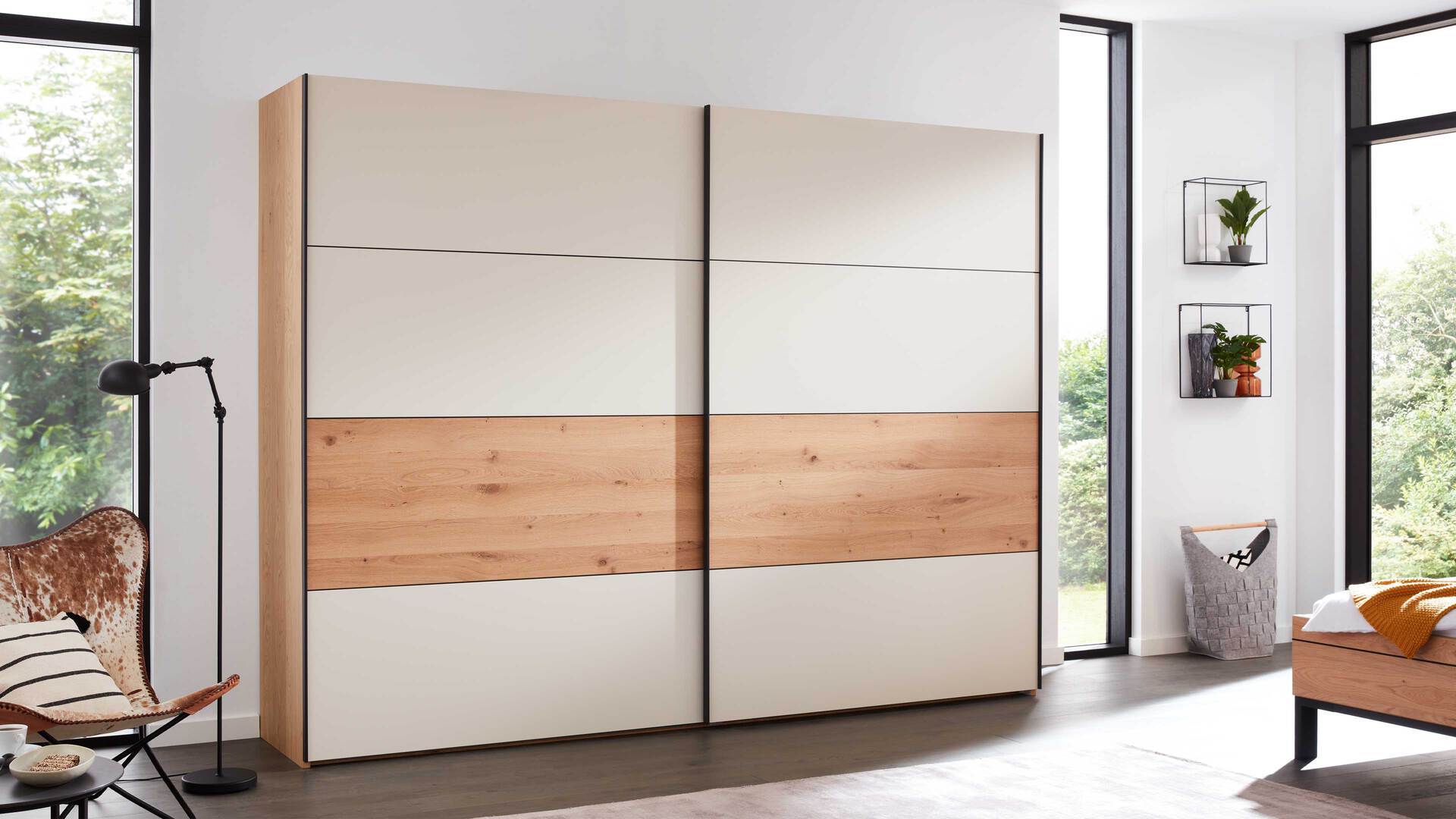 Interliving Schlafzimmer Serie 1024 – Schwebetürenschrank