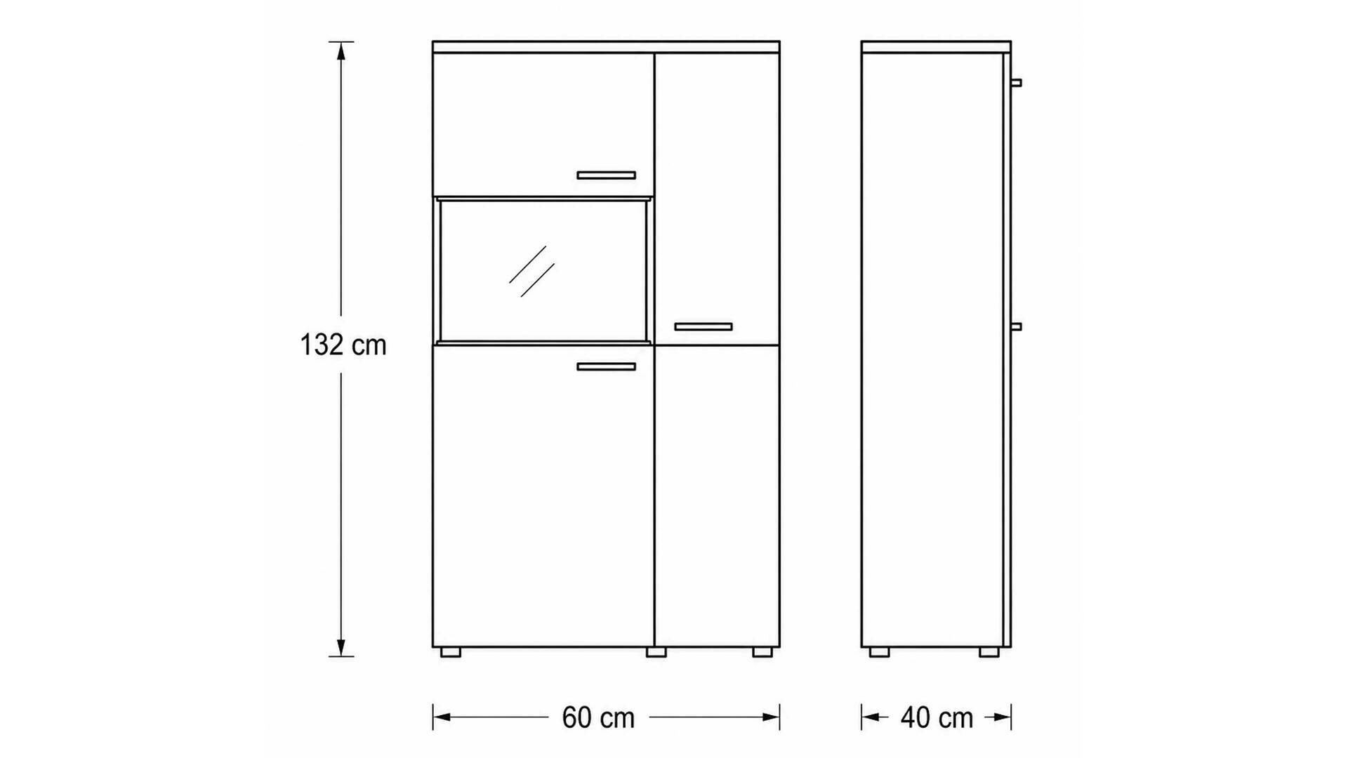 Interliving Wohnzimmer Serie 2110 - Wohnwand