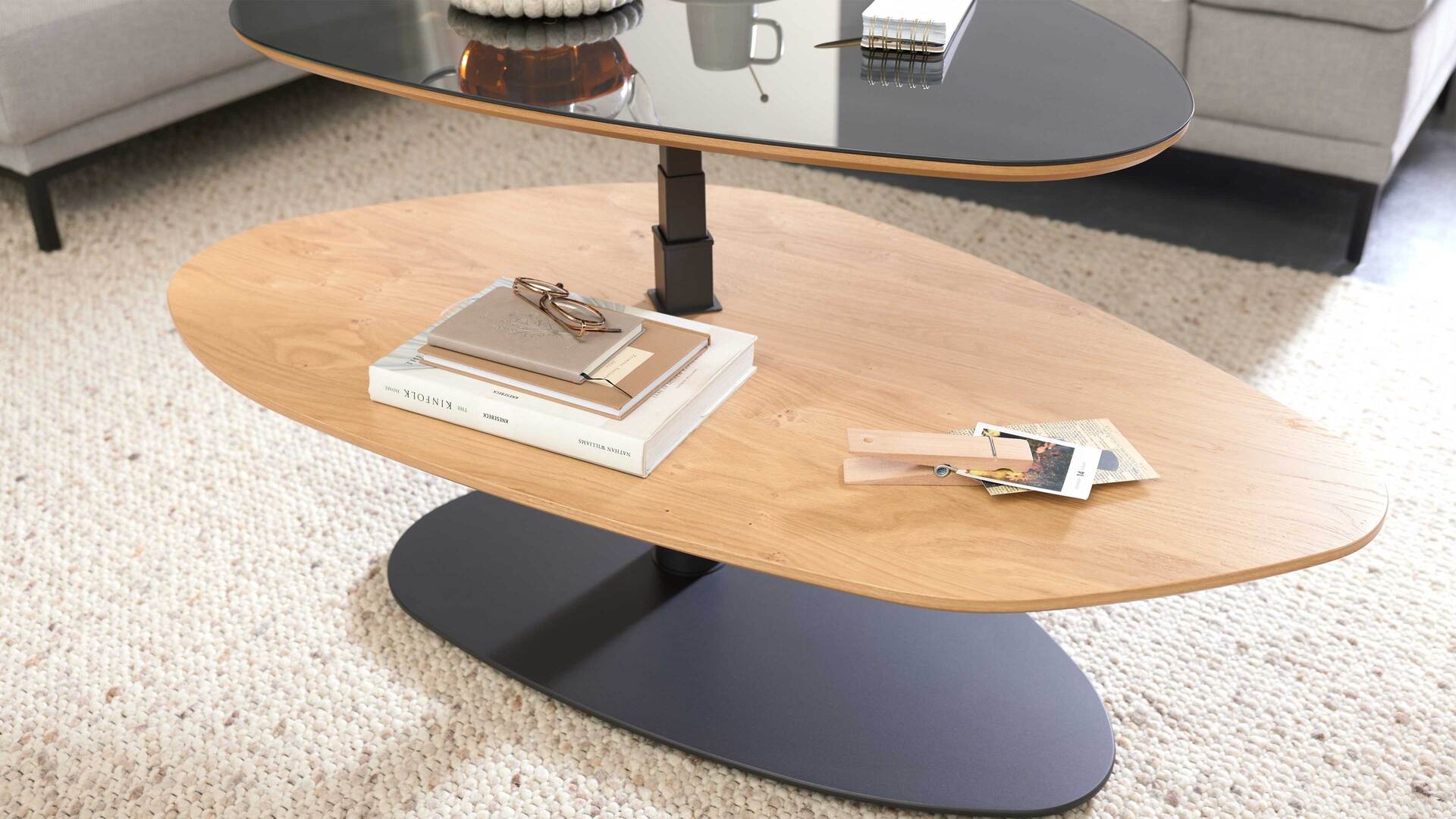 Interliving Couchtisch Serie 6225 - Couchtisch