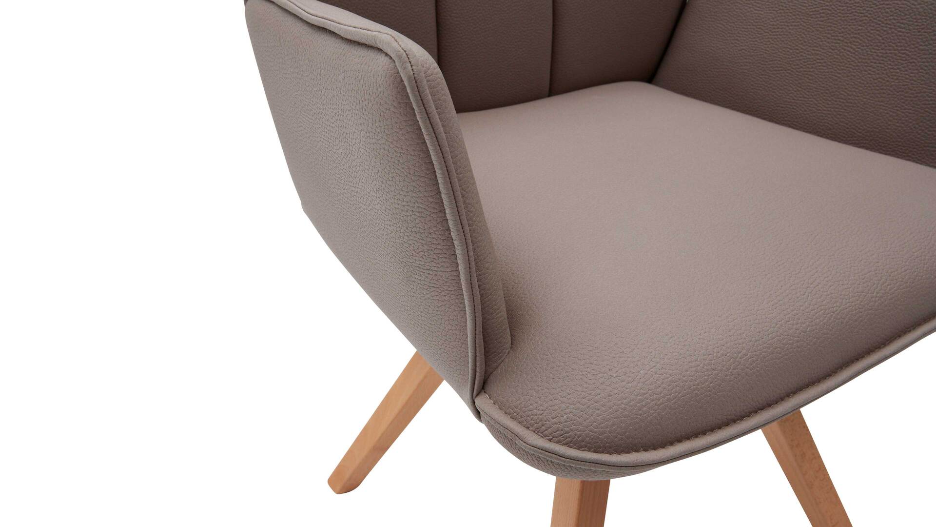Interliving Esszimmer Serie 5102 – Armlehn-Polsterstuhl mit Drehfunktion