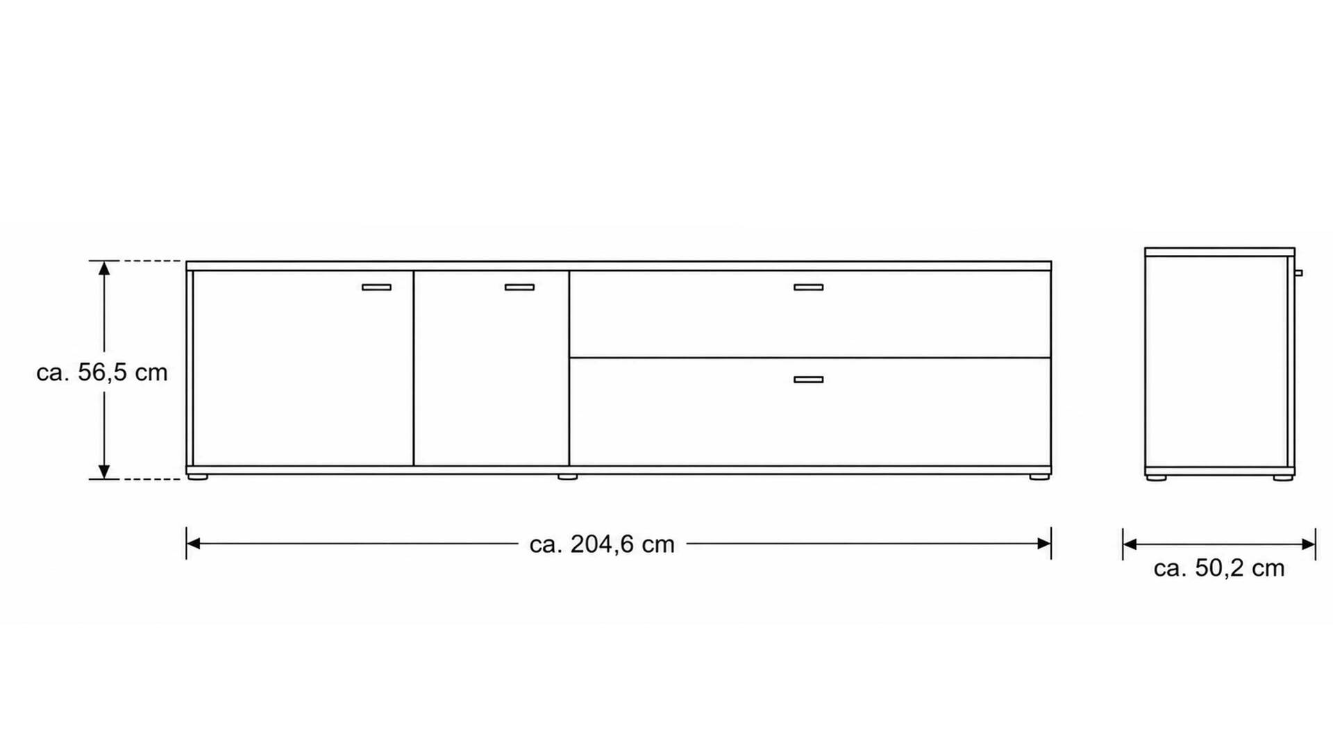 Interliving Wohnzimmer Serie 2024 - TV-Element