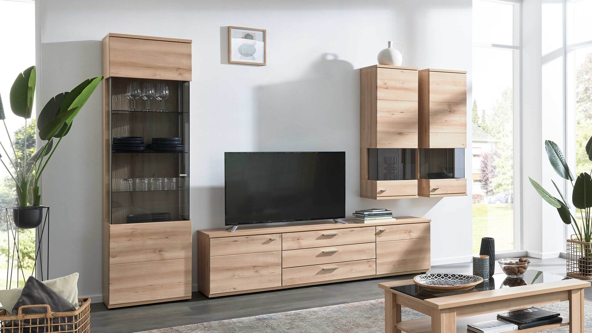 Interliving Wohnzimmer Serie 2110 - Wohnwand