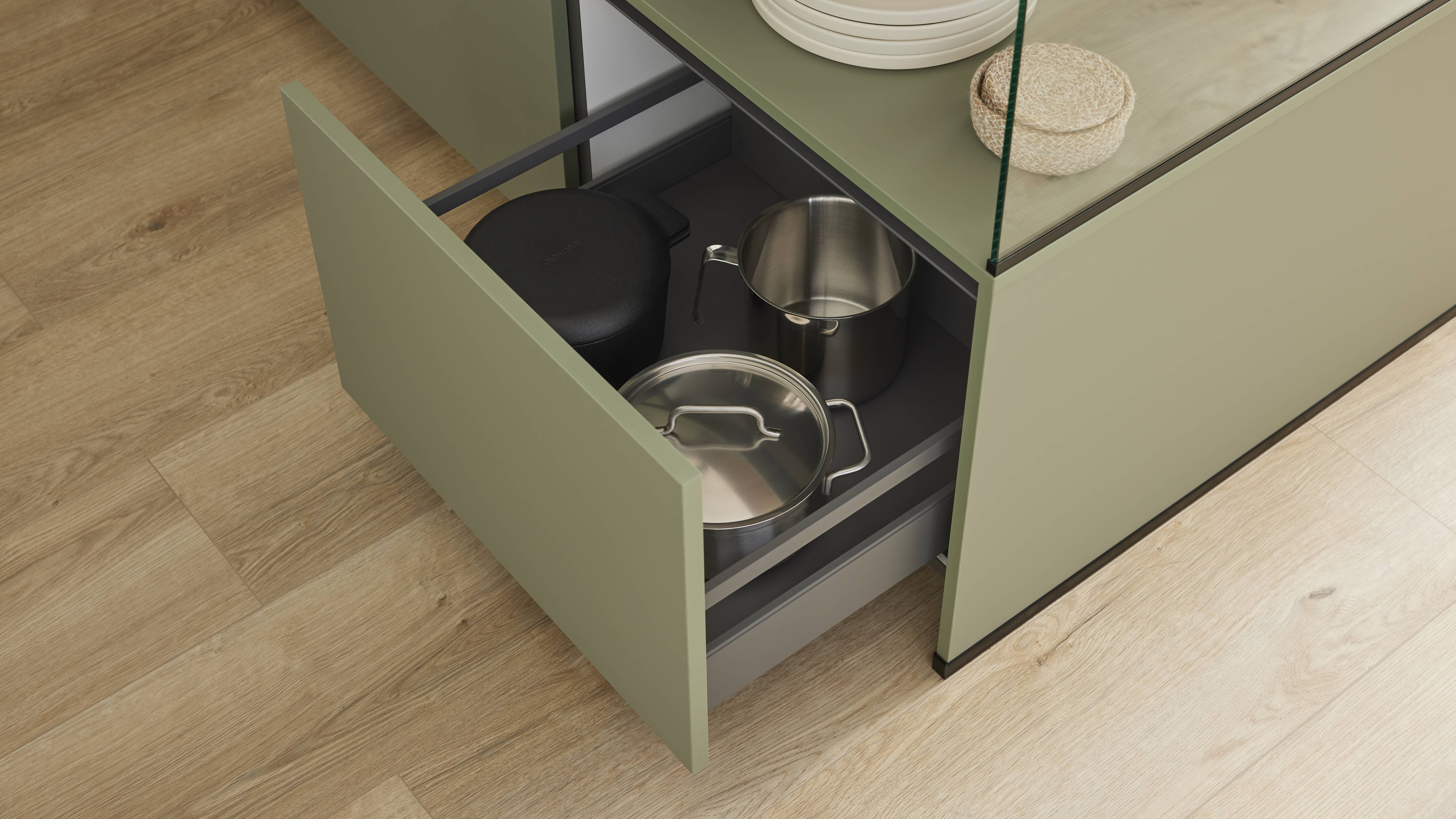 Culineo® Einbauküche C357 mit Einbaugeräten